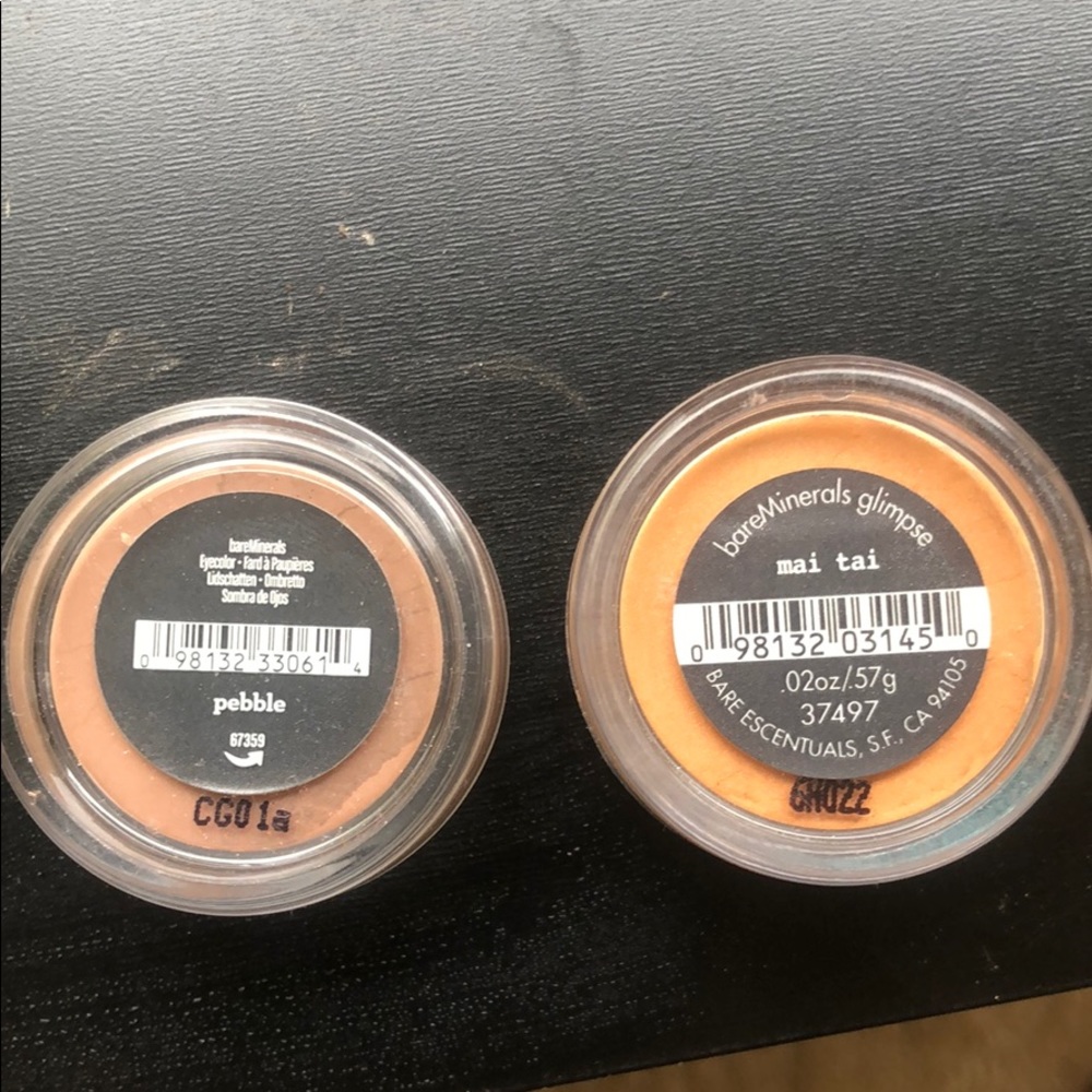 New bare minerals eye shadows full size